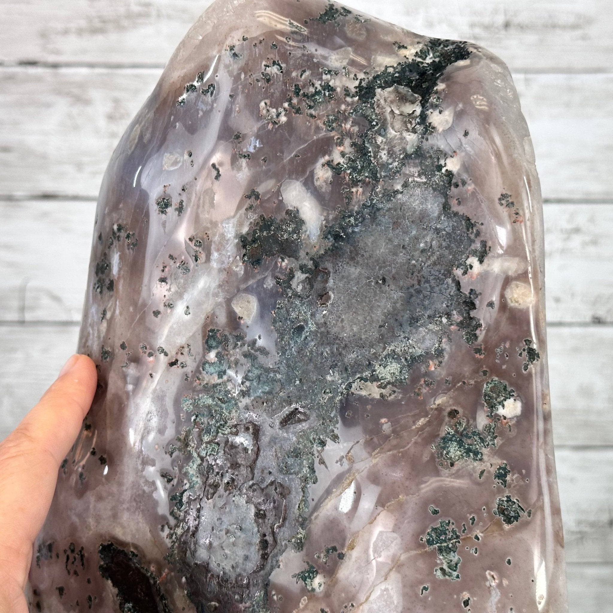 Standard Plus Quality Polished Brazilian Amethyst Cathedral, 46.1 lbs & 17.5" tall Model #5602-0192 by Brazil Gems - Brazil GemsBrazil GemsStandard Plus Quality Polished Brazilian Amethyst Cathedral, 46.1 lbs & 17.5" tall Model #5602-0192 by Brazil GemsPolished Cathedrals5602-0192