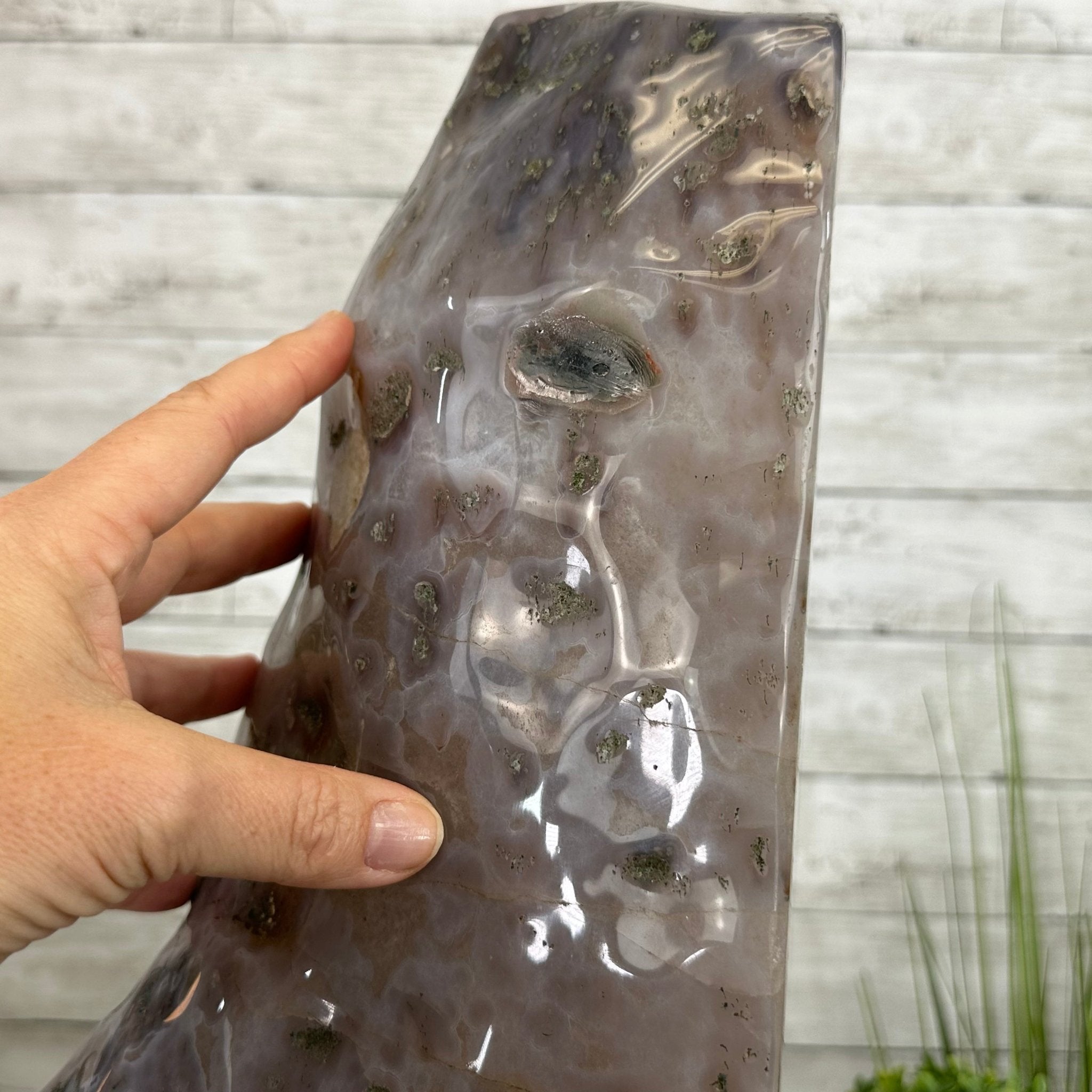 Standard Plus Quality Polished Brazilian Amethyst Cathedral, 67.5 lbs & 19.4" tall Model #5602-0163 by Brazil Gems - Brazil GemsBrazil GemsStandard Plus Quality Polished Brazilian Amethyst Cathedral, 67.5 lbs & 19.4" tall Model #5602-0163 by Brazil GemsPolished Cathedrals5602-0163