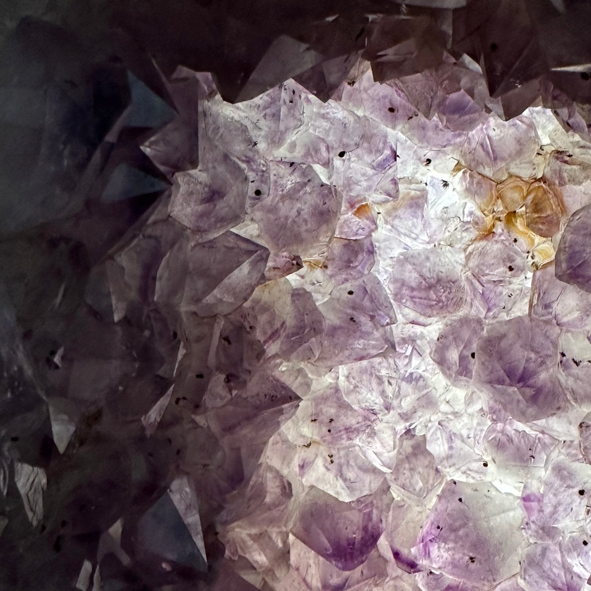 Standard Plus Quality Polished Brazilian Amethyst Cathedral, 67.5 lbs & 19.4" tall Model #5602-0163 by Brazil Gems - Brazil GemsBrazil GemsStandard Plus Quality Polished Brazilian Amethyst Cathedral, 67.5 lbs & 19.4" tall Model #5602-0163 by Brazil GemsPolished Cathedrals5602-0163