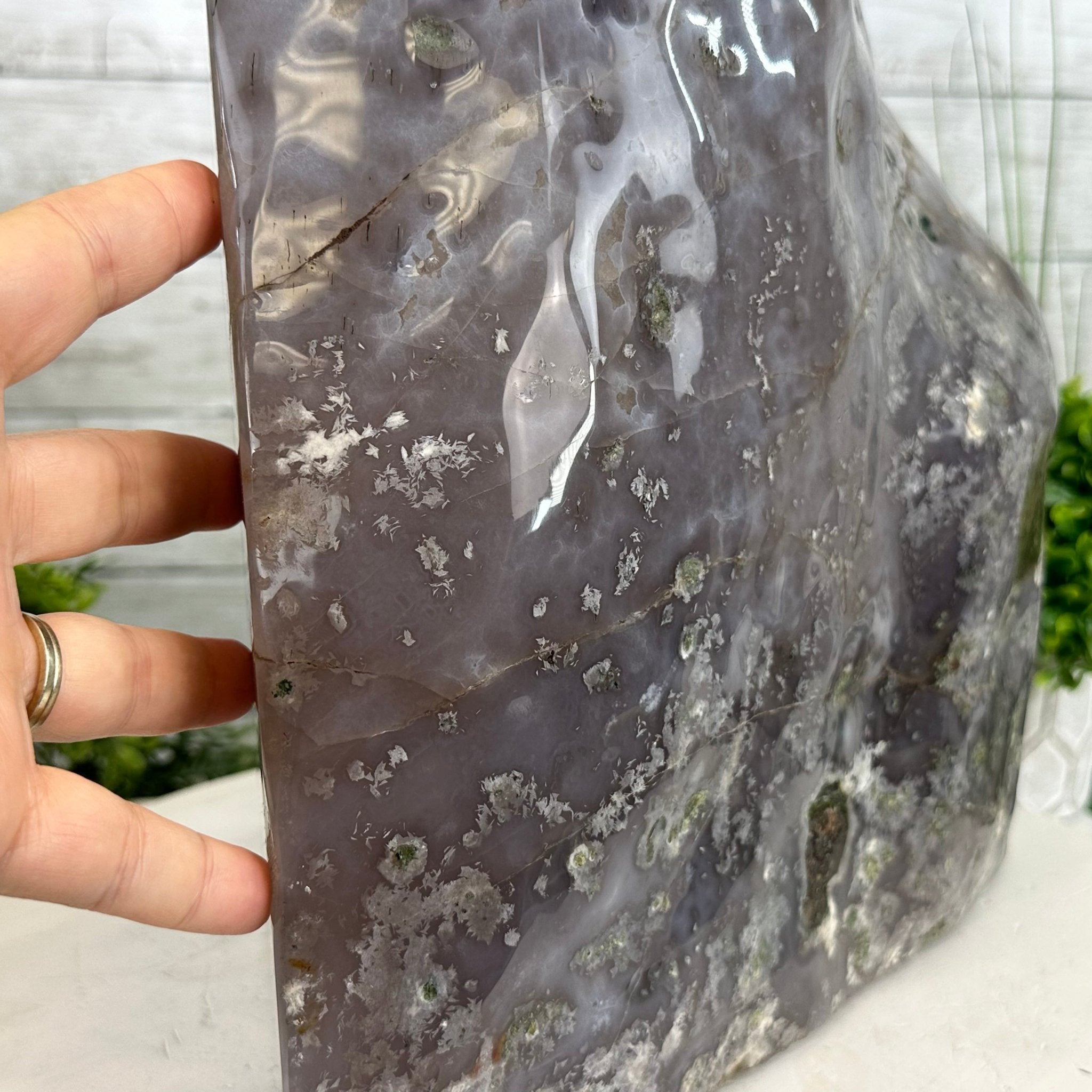 Standard Plus Quality Polished Brazilian Amethyst Cathedral, 67.5 lbs & 19.4" tall Model #5602-0163 by Brazil Gems - Brazil GemsBrazil GemsStandard Plus Quality Polished Brazilian Amethyst Cathedral, 67.5 lbs & 19.4" tall Model #5602-0163 by Brazil GemsPolished Cathedrals5602-0163