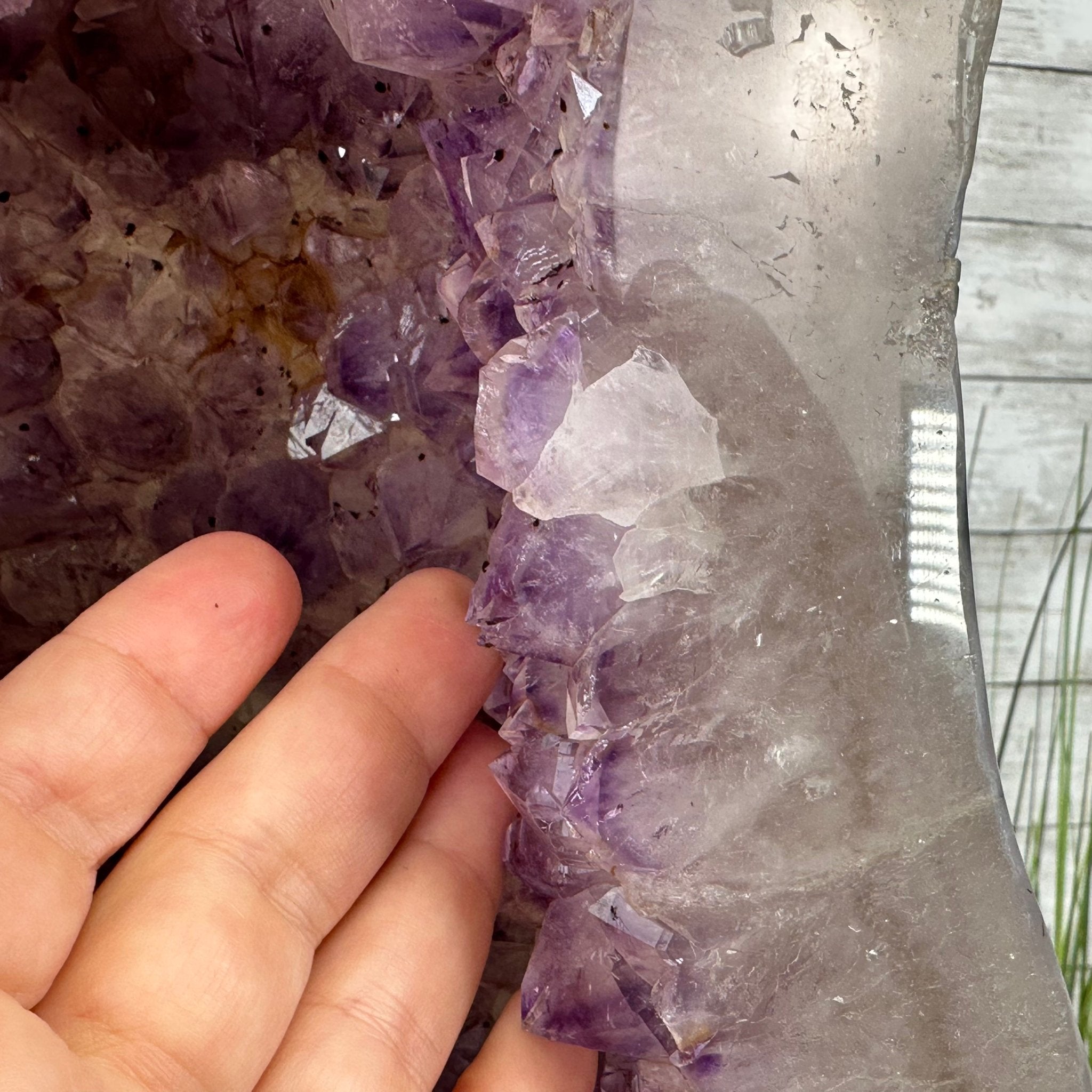 Standard Plus Quality Polished Brazilian Amethyst Cathedral, 67.5 lbs & 19.4" tall Model #5602-0163 by Brazil Gems - Brazil GemsBrazil GemsStandard Plus Quality Polished Brazilian Amethyst Cathedral, 67.5 lbs & 19.4" tall Model #5602-0163 by Brazil GemsPolished Cathedrals5602-0163