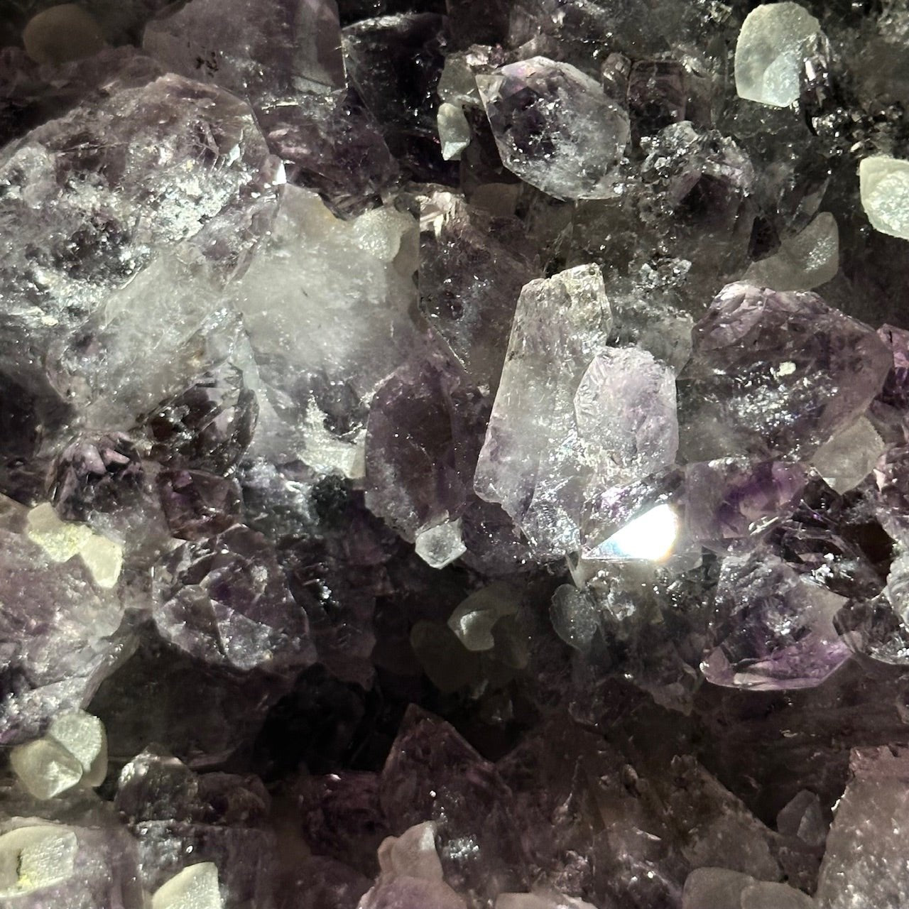 Standard Quality Amethyst Crystal on Cement Base, 30.6 lbs and 14.3" Tall #5614-0078 by Brazil Gems - Brazil GemsBrazil GemsStandard Quality Amethyst Crystal on Cement Base, 30.6 lbs and 14.3" Tall #5614-0078 by Brazil GemsClusters on Cement Bases5614-0078