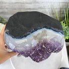 Standard Quality Amethyst Crystal on Cement Base, 46.7 lbs & 14.8" Tall #5614-0082 - Brazil GemsBrazil GemsStandard Quality Amethyst Crystal on Cement Base, 46.7 lbs & 14.8" Tall #5614-0082Clusters on Cement Bases5614-0082