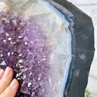 Standard Quality Amethyst Crystal on Cement Base, 46.7 lbs & 14.8" Tall #5614-0082 - Brazil GemsBrazil GemsStandard Quality Amethyst Crystal on Cement Base, 46.7 lbs & 14.8" Tall #5614-0082Clusters on Cement Bases5614-0082