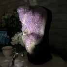 Standard Quality Amethyst Crystal on Cement Base, 46.7 lbs & 14.8" Tall #5614-0082 - Brazil GemsBrazil GemsStandard Quality Amethyst Crystal on Cement Base, 46.7 lbs & 14.8" Tall #5614-0082Clusters on Cement Bases5614-0082