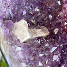 Standard Quality Amethyst Crystal on Cement Base, 46.7 lbs & 14.8" Tall #5614-0082 - Brazil GemsBrazil GemsStandard Quality Amethyst Crystal on Cement Base, 46.7 lbs & 14.8" Tall #5614-0082Clusters on Cement Bases5614-0082