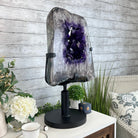 Super Quality Amethyst Cluster on Rotating Stand, 101.8 lbs & 26" Tall #5492 - 0032 - Brazil GemsBrazil GemsSuper Quality Amethyst Cluster on Rotating Stand, 101.8 lbs & 26" Tall #5492 - 0032Clusters on Rotating Bases5492 - 0032