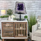 Super Quality Amethyst Cluster on Rotating Stand, 101.8 lbs & 26" Tall #5492 - 0032 - Brazil GemsBrazil GemsSuper Quality Amethyst Cluster on Rotating Stand, 101.8 lbs & 26" Tall #5492 - 0032Clusters on Rotating Bases5492 - 0032