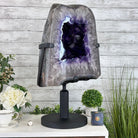 Super Quality Amethyst Cluster on Rotating Stand, 129.6 lbs & 26.2" Tall #5492 - 0031 - Brazil GemsBrazil GemsSuper Quality Amethyst Cluster on Rotating Stand, 129.6 lbs & 26.2" Tall #5492 - 0031Clusters on Rotating Bases5492 - 0031