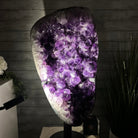 Super Quality Amethyst Cluster on Rotating Stand, 141 lbs & 32" Tall #5492-0029 - Brazil GemsBrazil GemsSuper Quality Amethyst Cluster on Rotating Stand, 141 lbs & 32" Tall #5492-0029Clusters on Rotating Bases5492-0029