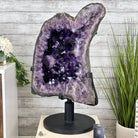 Super Quality Amethyst Cluster on Rotating Stand, 207 lbs & 31" Tall #5492-0033 - Brazil GemsBrazil GemsSuper Quality Amethyst Cluster on Rotating Stand, 207 lbs & 31" Tall #5492-0033Clusters on Rotating Bases5492-0033