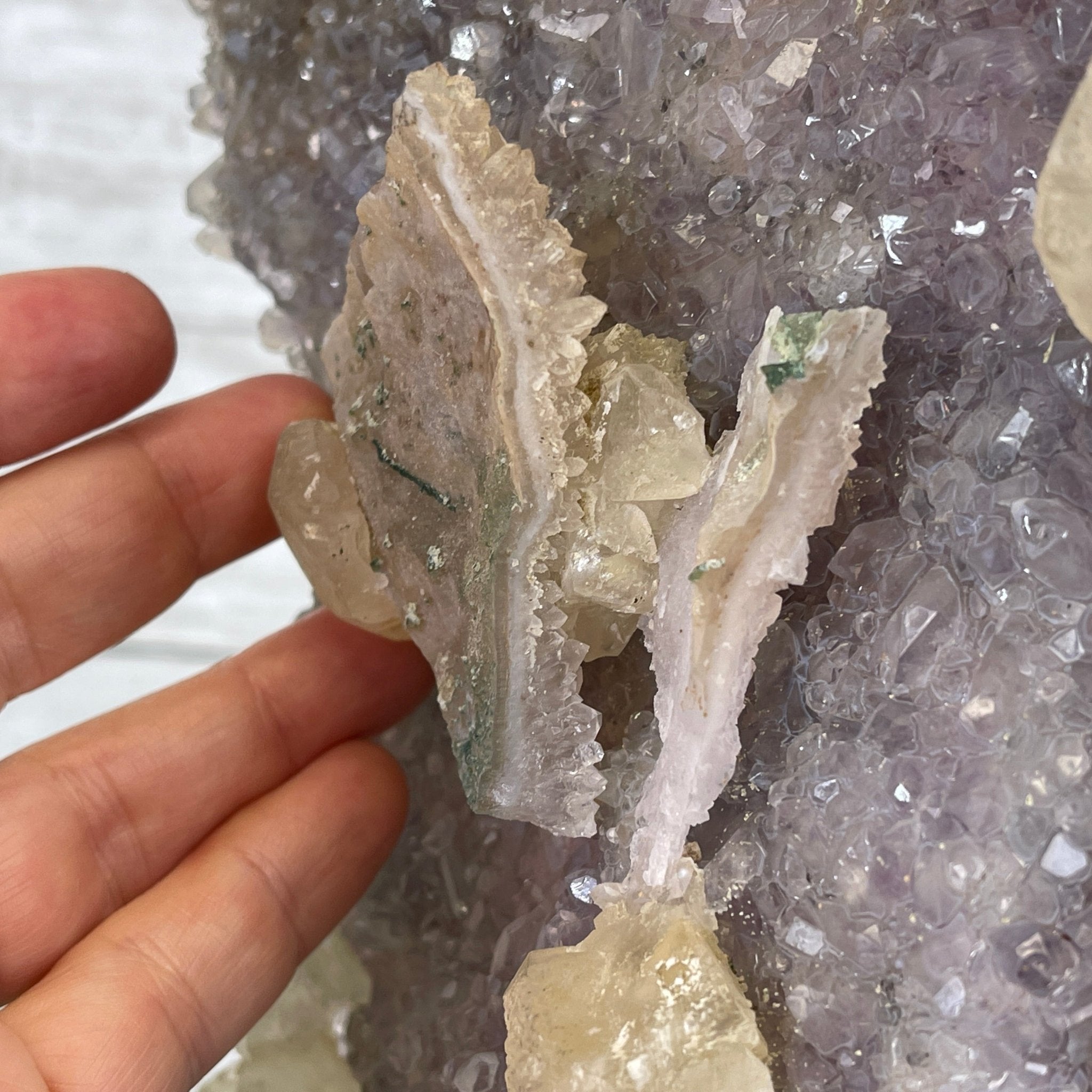 Super Quality Amethyst Freeform Crystal on Rotating Stand, 5.7 lbs & 22.3" tall #5492-0026 by Brazil Gems - Brazil GemsBrazil GemsSuper Quality Amethyst Freeform Crystal on Rotating Stand, 5.7 lbs & 22.3" tall #5492-0026 by Brazil GemsClusters on Rotating Bases5492-0026