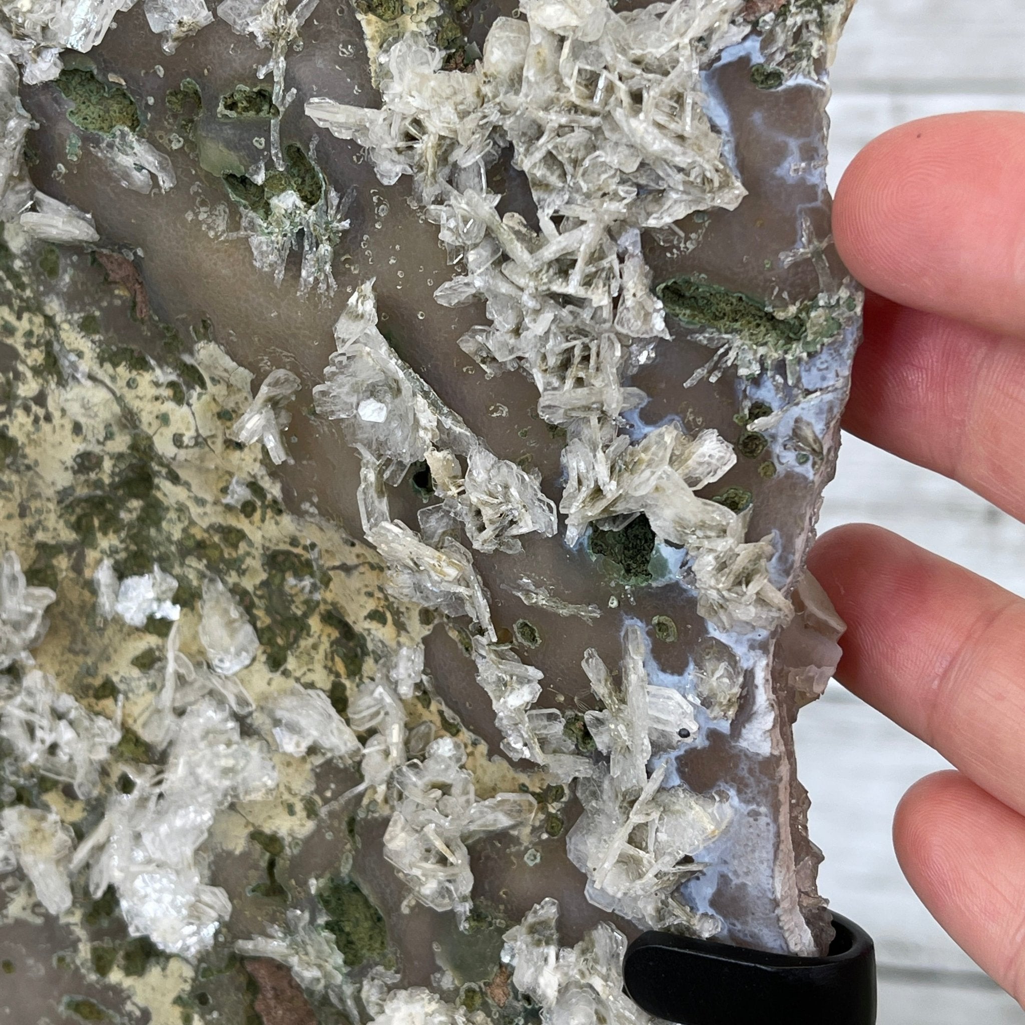 Super Quality Amethyst Freeform Crystal on Rotating Stand, 5.7 lbs & 22.3" tall #5492-0026 by Brazil Gems - Brazil GemsBrazil GemsSuper Quality Amethyst Freeform Crystal on Rotating Stand, 5.7 lbs & 22.3" tall #5492-0026 by Brazil GemsClusters on Rotating Bases5492-0026