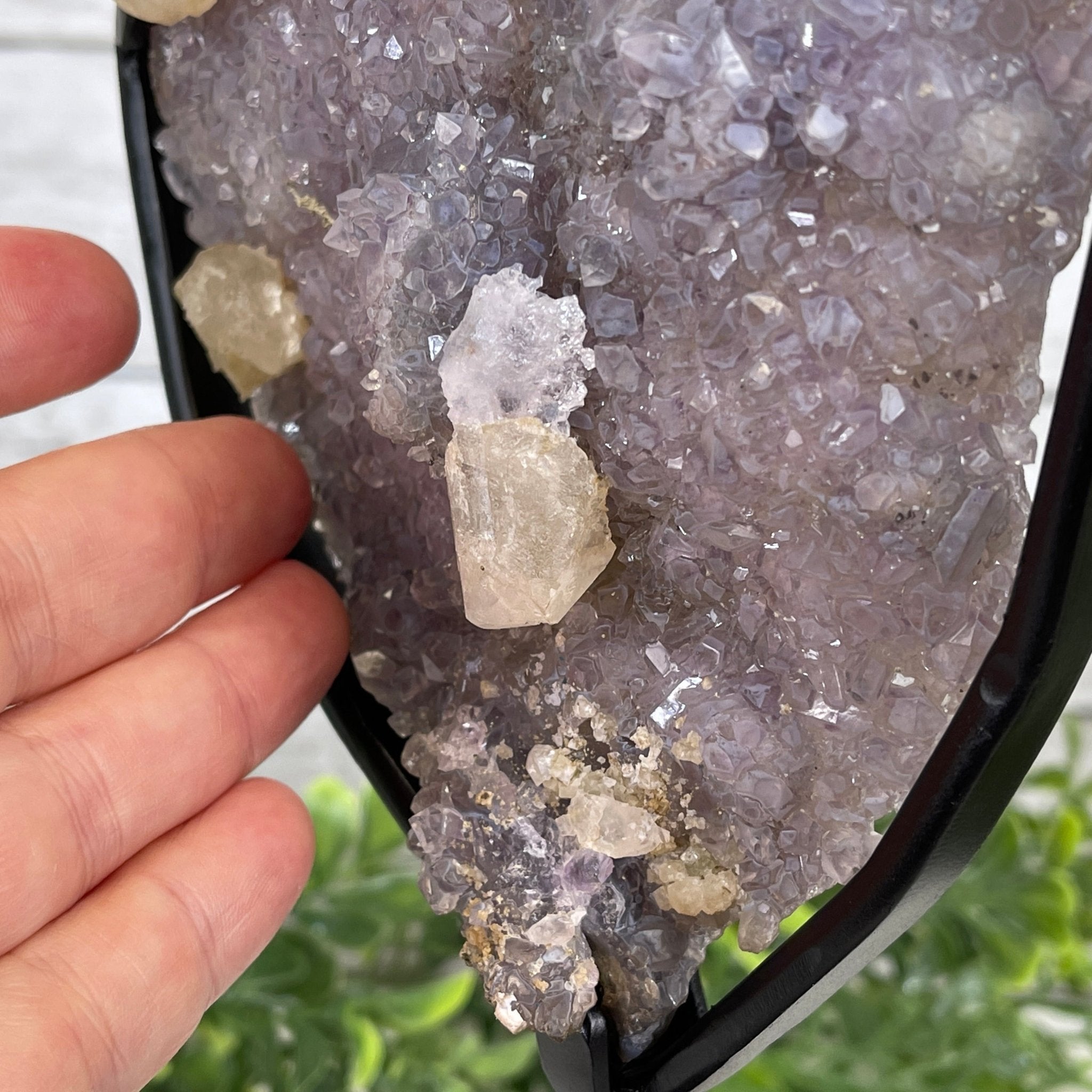 Super Quality Amethyst Freeform Crystal on Rotating Stand, 5.7 lbs & 22.3" tall #5492-0026 by Brazil Gems - Brazil GemsBrazil GemsSuper Quality Amethyst Freeform Crystal on Rotating Stand, 5.7 lbs & 22.3" tall #5492-0026 by Brazil GemsClusters on Rotating Bases5492-0026