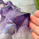 Super Quality Amethyst Geode Side Table, 46.2 lbs, 21.7" Tall #1384-0037 - Brazil GemsBrazil GemsSuper Quality Amethyst Geode Side Table, 46.2 lbs, 21.7" Tall #1384-0037Tables: Side1384-0037