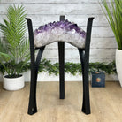 Super Quality Amethyst Geode Side Table, 46.2 lbs, 21.7" Tall #1384-0037 - Brazil GemsBrazil GemsSuper Quality Amethyst Geode Side Table, 46.2 lbs, 21.7" Tall #1384-0037Tables: Side1384-0037