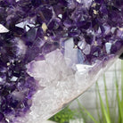 Super Quality Amethyst Heart Geode, metal stand, 38.5 lbs & 22.25" Tall #5463-0038 by Brazil Gems - Brazil GemsBrazil GemsSuper Quality Amethyst Heart Geode, metal stand, 38.5 lbs & 22.25" Tall #5463-0038 by Brazil GemsHearts5463-0038