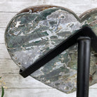 Super Quality Amethyst Heart Geode, metal stand, 38.5 lbs & 22.25" Tall #5463-0038 by Brazil Gems - Brazil GemsBrazil GemsSuper Quality Amethyst Heart Geode, metal stand, 38.5 lbs & 22.25" Tall #5463-0038 by Brazil GemsHearts5463-0038
