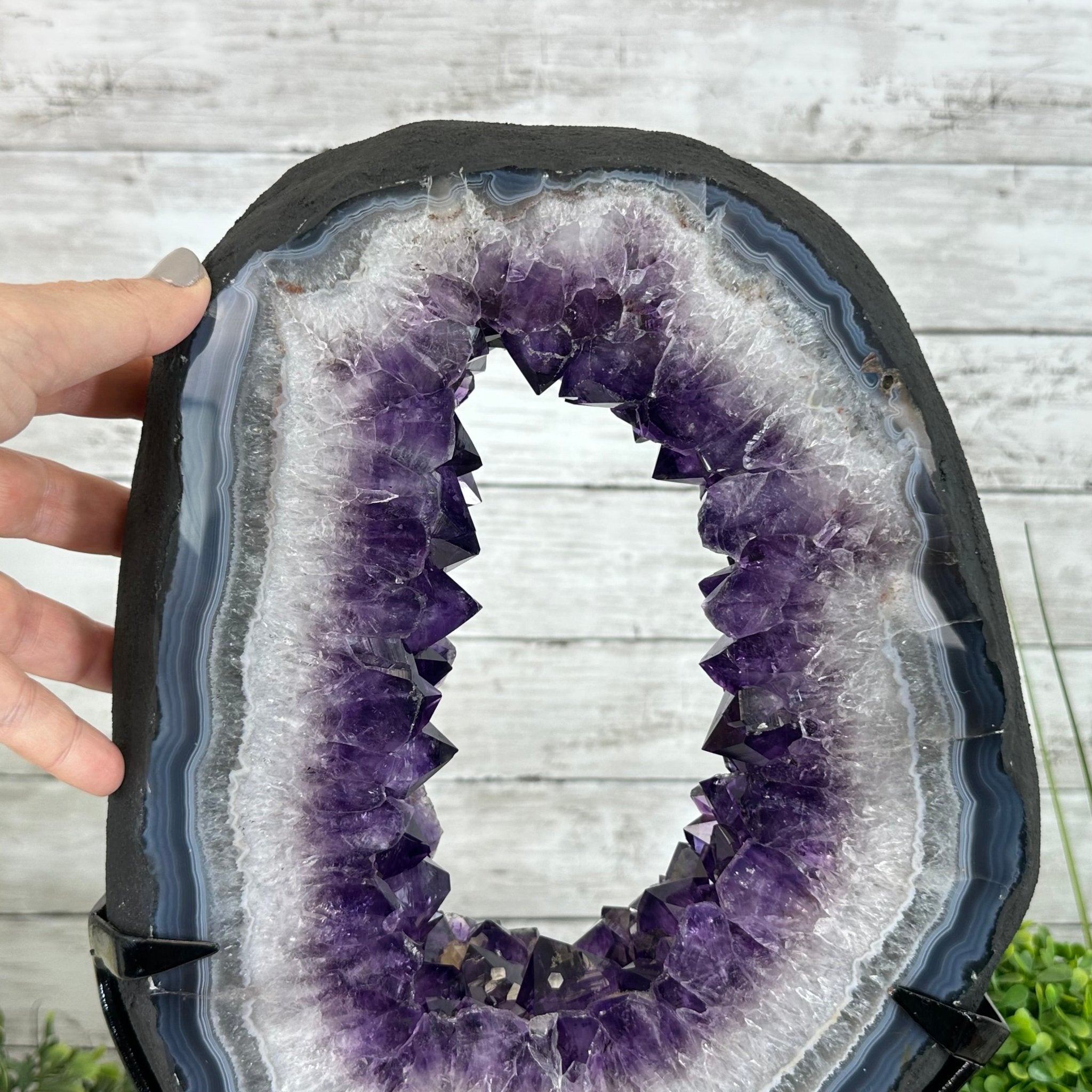 Super Quality Amethyst Portal by Brazil Gems®, 13.9 lbs & 16.9" Tall #5606-0096 - Brazil GemsBrazil GemsSuper Quality Amethyst Portal by Brazil Gems®, 13.9 lbs & 16.9" Tall #5606-0096Portals on Fixed Bases5606-0096