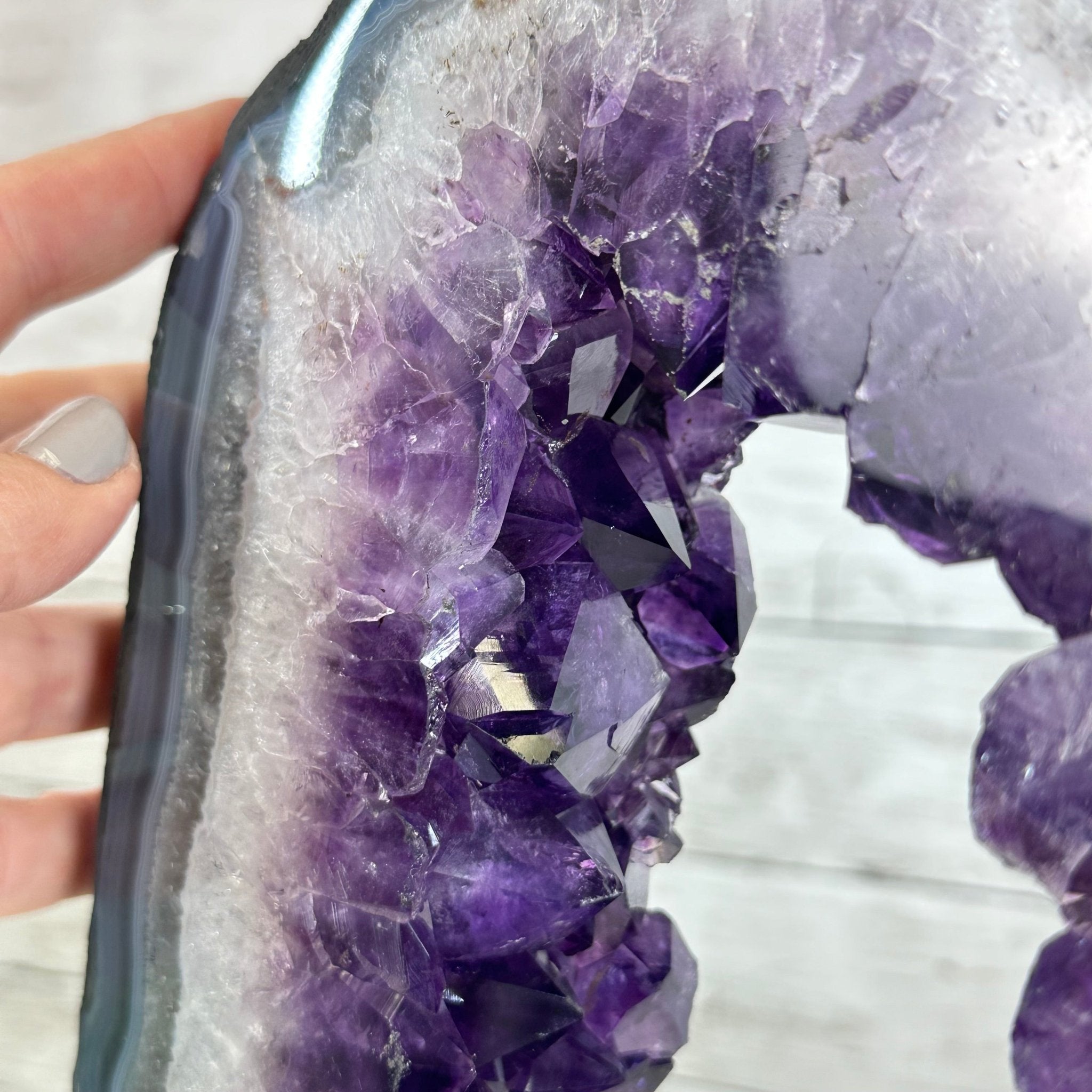 Super Quality Amethyst Portal by Brazil Gems®, 13.9 lbs & 16.9" Tall #5606-0096 - Brazil GemsBrazil GemsSuper Quality Amethyst Portal by Brazil Gems®, 13.9 lbs & 16.9" Tall #5606-0096Portals on Fixed Bases5606-0096