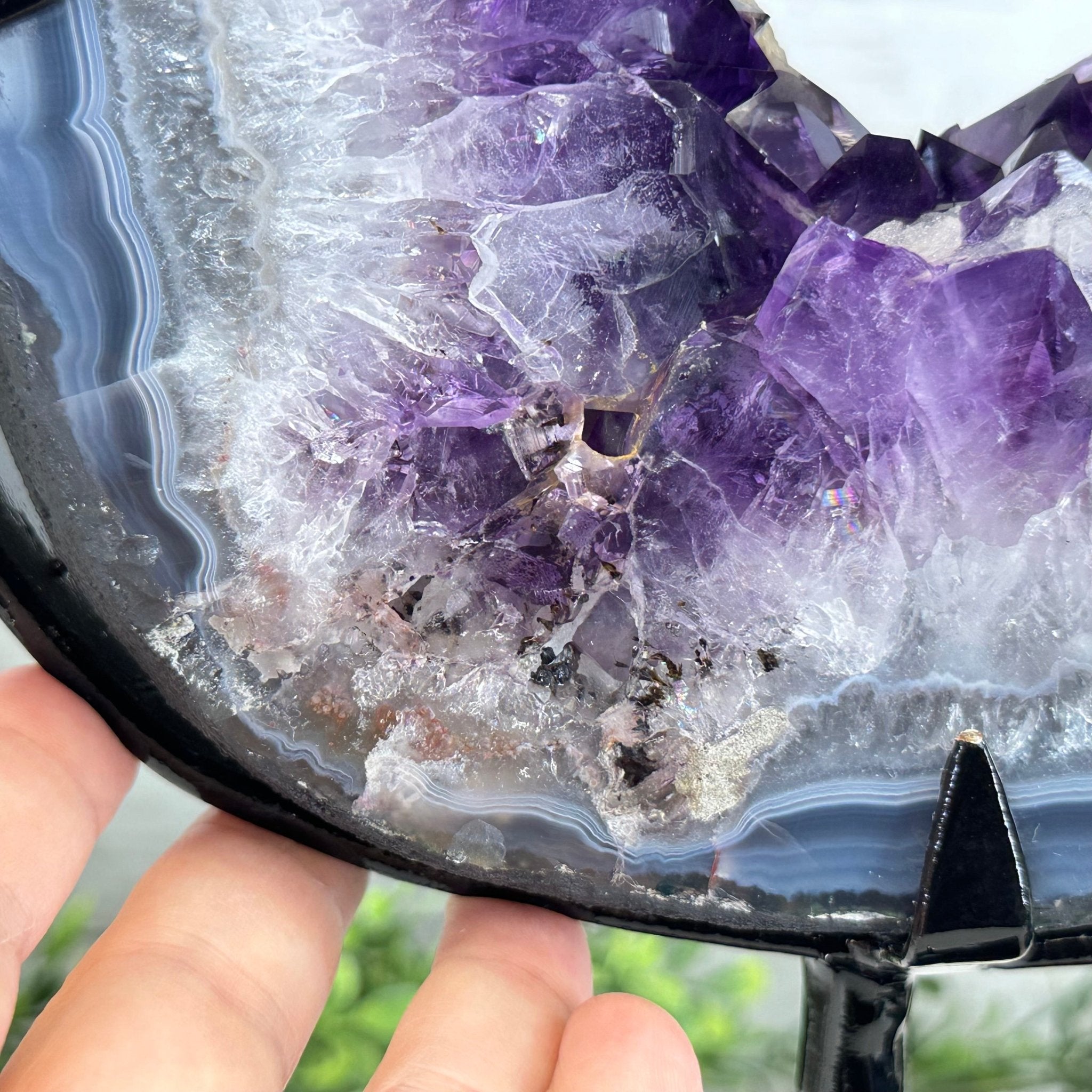 Super Quality Amethyst Portal by Brazil Gems®, 14.2 lbs & 17.6" Tall #5606-0098 - Brazil GemsBrazil GemsSuper Quality Amethyst Portal by Brazil Gems®, 14.2 lbs & 17.6" Tall #5606-0098Portals on Fixed Bases5606-0098