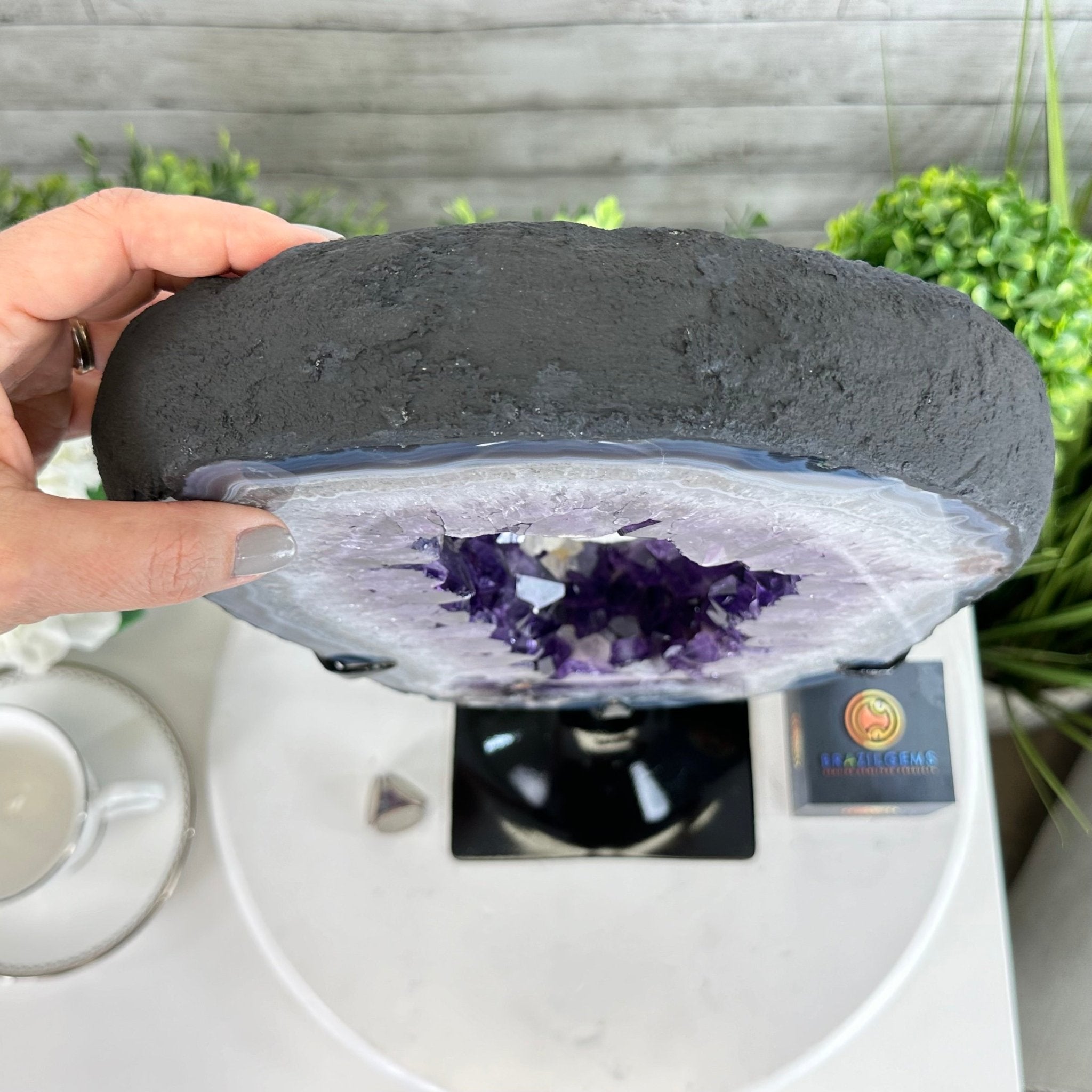 Super Quality Amethyst Portal by Brazil Gems®, 14.2 lbs & 17.6" Tall #5606-0098 - Brazil GemsBrazil GemsSuper Quality Amethyst Portal by Brazil Gems®, 14.2 lbs & 17.6" Tall #5606-0098Portals on Fixed Bases5606-0098
