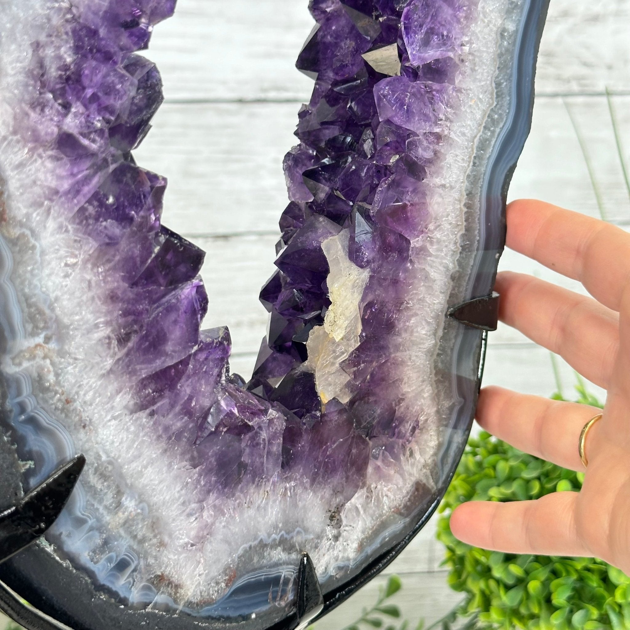 Super Quality Amethyst Portal by Brazil Gems®, 14.2 lbs & 17.6" Tall #5606-0098 - Brazil GemsBrazil GemsSuper Quality Amethyst Portal by Brazil Gems®, 14.2 lbs & 17.6" Tall #5606-0098Portals on Fixed Bases5606-0098