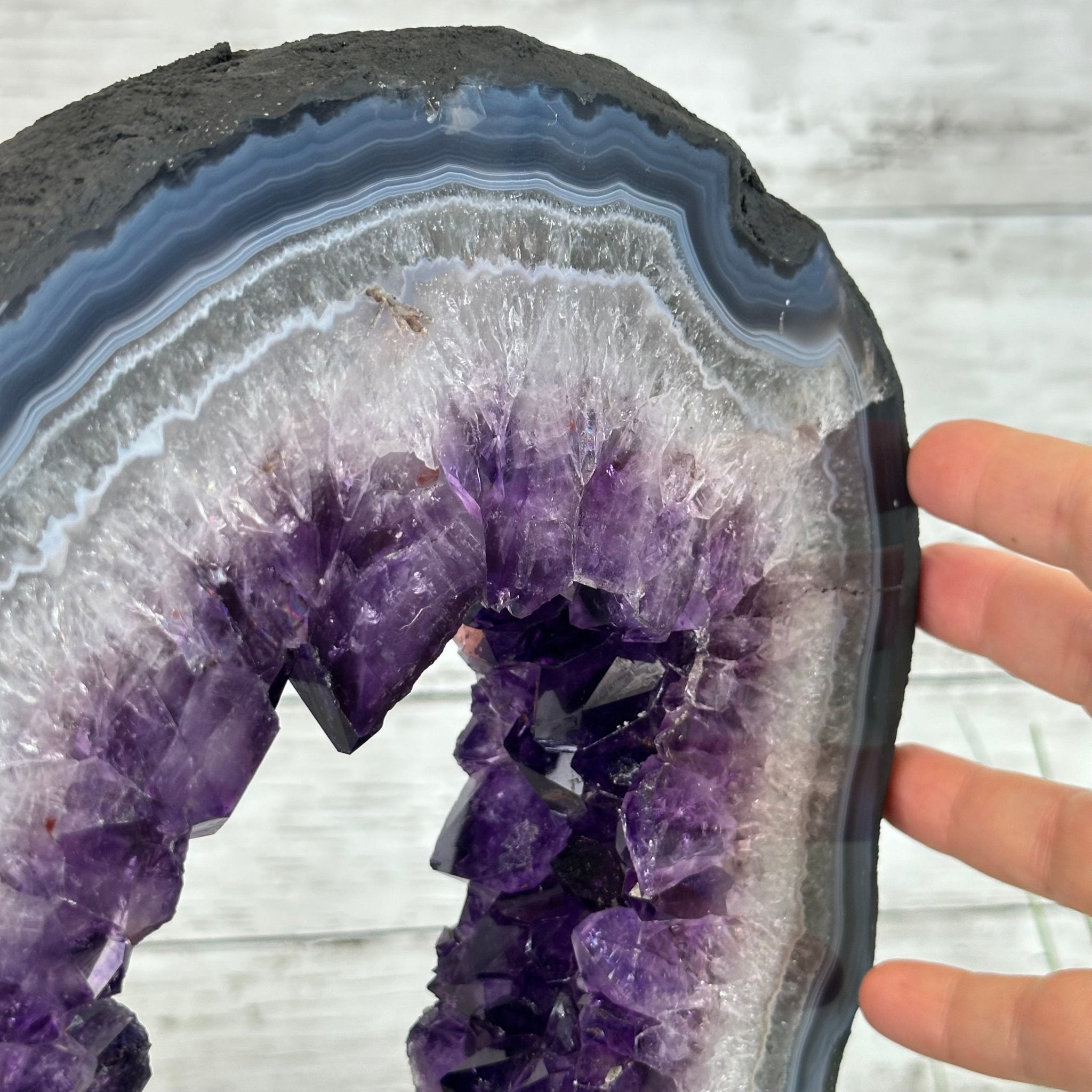 Super Quality Amethyst Portal by Brazil Gems®, 14.2 lbs & 17.6" Tall #5606-0098 - Brazil GemsBrazil GemsSuper Quality Amethyst Portal by Brazil Gems®, 14.2 lbs & 17.6" Tall #5606-0098Portals on Fixed Bases5606-0098