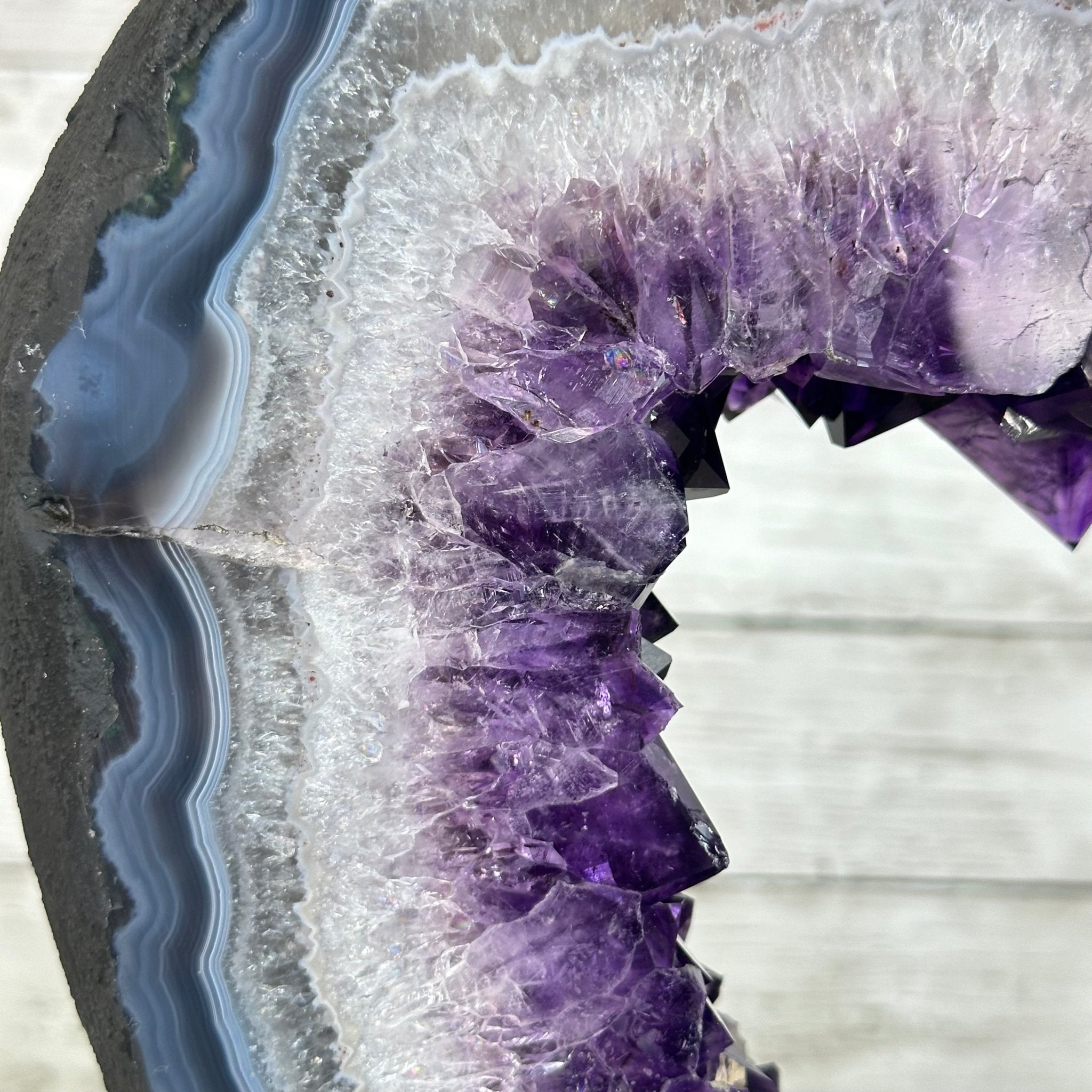 Super Quality Amethyst Portal by Brazil Gems®, 14.2 lbs & 17.6" Tall #5606-0098 - Brazil GemsBrazil GemsSuper Quality Amethyst Portal by Brazil Gems®, 14.2 lbs & 17.6" Tall #5606-0098Portals on Fixed Bases5606-0098