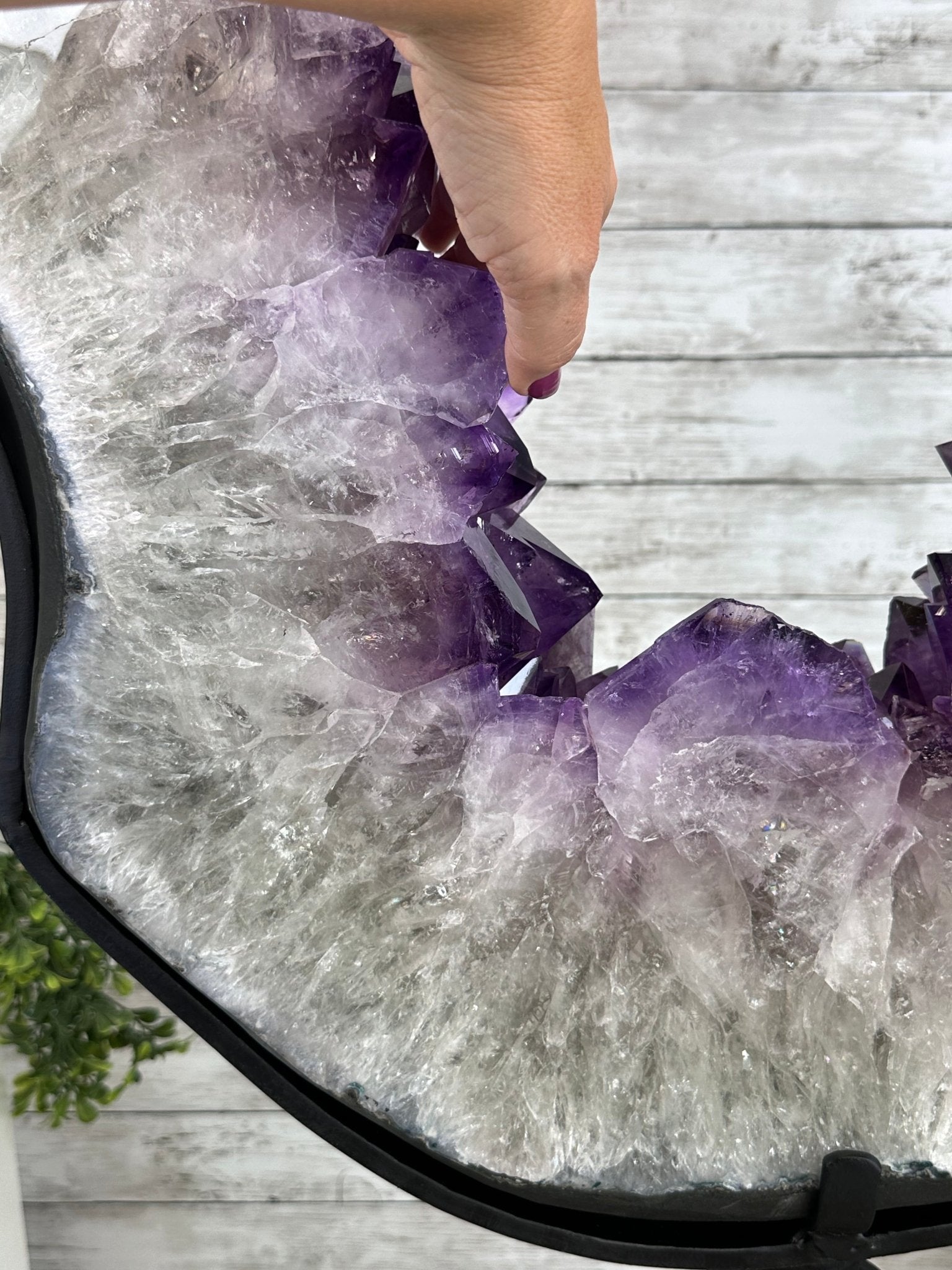 Super Quality Amethyst Portal, Rotating Stand, 170 lbs & 73" Tall #5604-0132 - Brazil GemsBrazil GemsSuper Quality Amethyst Portal, Rotating Stand, 170 lbs & 73" Tall #5604-0132Portals on Rotating Bases5604-0132