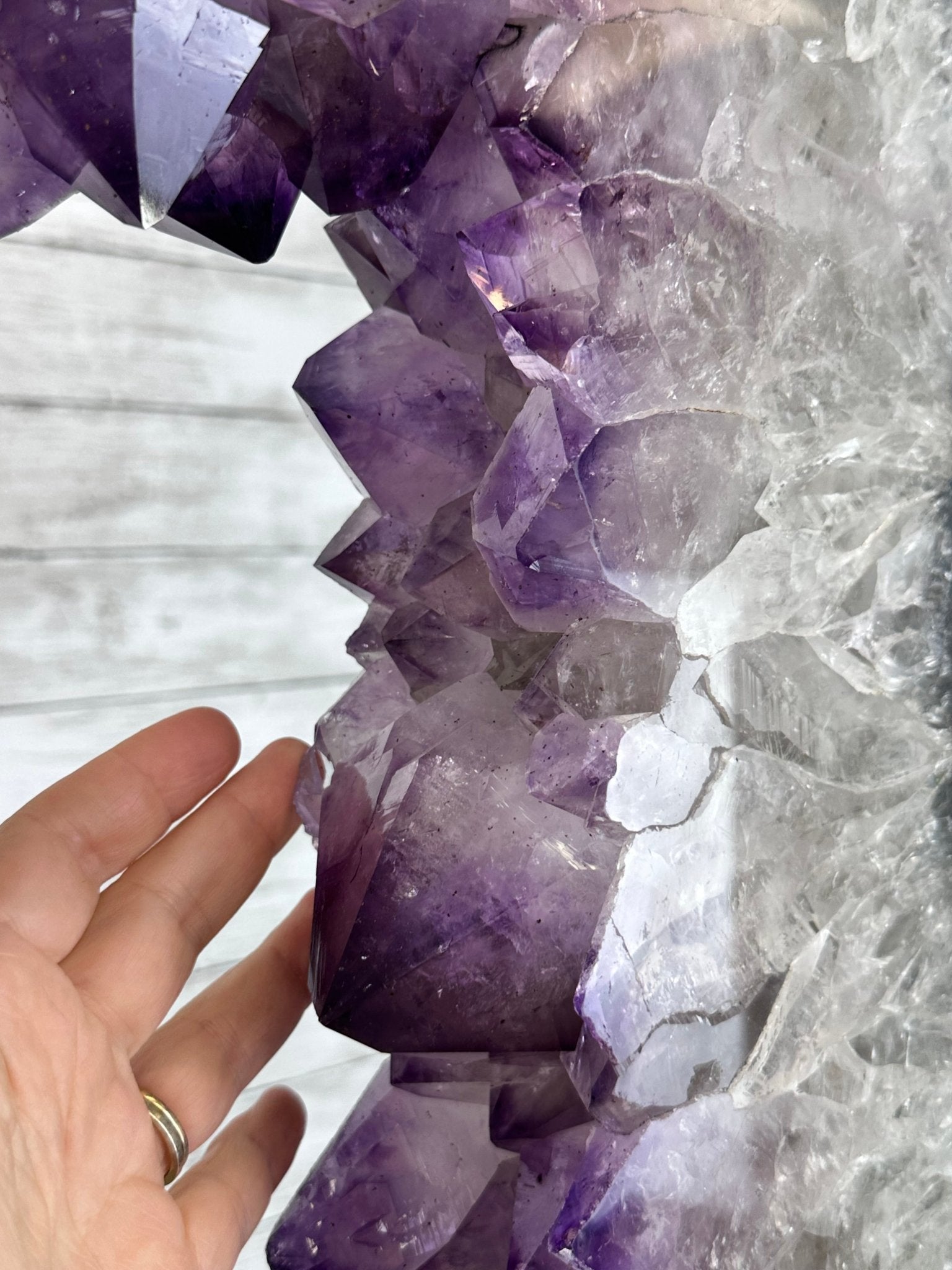 Super Quality Amethyst Portal, Rotating Stand, 170 lbs & 73" Tall #5604-0132 - Brazil GemsBrazil GemsSuper Quality Amethyst Portal, Rotating Stand, 170 lbs & 73" Tall #5604-0132Portals on Rotating Bases5604-0132