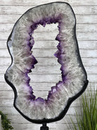 Super Quality Amethyst Portal, Rotating Stand, 170 lbs & 73" Tall #5604-0132 - Brazil GemsBrazil GemsSuper Quality Amethyst Portal, Rotating Stand, 170 lbs & 73" Tall #5604-0132Portals on Rotating Bases5604-0132