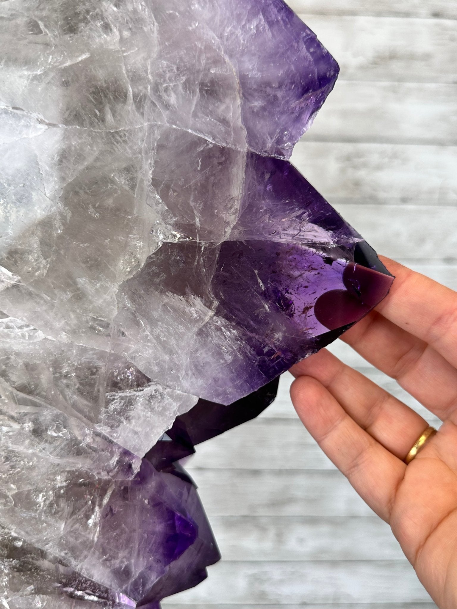 Super Quality Amethyst Portal, Rotating Stand, 170 lbs & 73" Tall #5604-0132 - Brazil GemsBrazil GemsSuper Quality Amethyst Portal, Rotating Stand, 170 lbs & 73" Tall #5604-0132Portals on Rotating Bases5604-0132