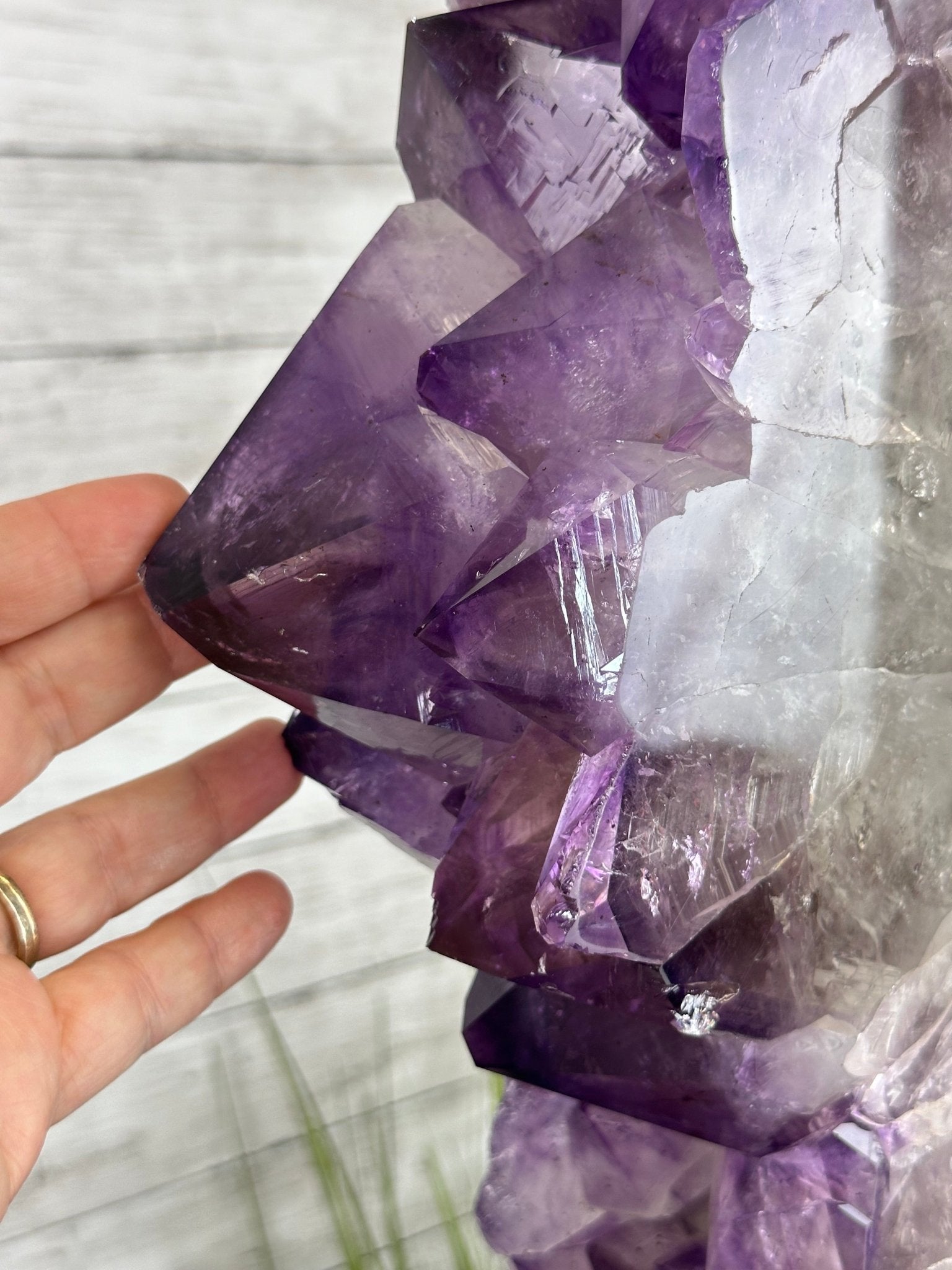 Super Quality Amethyst Portal, Rotating Stand, 170 lbs & 73" Tall #5604-0132 - Brazil GemsBrazil GemsSuper Quality Amethyst Portal, Rotating Stand, 170 lbs & 73" Tall #5604-0132Portals on Rotating Bases5604-0132