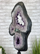 Super Quality Amethyst Portal, Rotating Stand, 171 lbs & 73" Tall #5604-0133 - Brazil GemsBrazil GemsSuper Quality Amethyst Portal, Rotating Stand, 171 lbs & 73" Tall #5604-0133Portals on Rotating Bases5604-0133