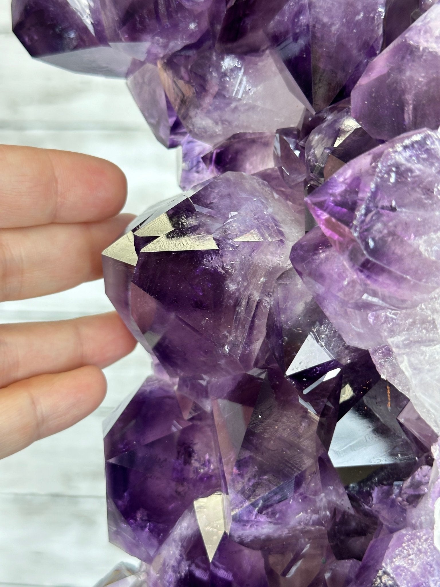 Super Quality Amethyst Portal, Rotating Stand, 171 lbs & 73" Tall #5604-0133 - Brazil GemsBrazil GemsSuper Quality Amethyst Portal, Rotating Stand, 171 lbs & 73" Tall #5604-0133Portals on Rotating Bases5604-0133