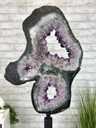Super Quality Amethyst Portal, Rotating Stand, 171 lbs & 73" Tall #5604-0133 - Brazil GemsBrazil GemsSuper Quality Amethyst Portal, Rotating Stand, 171 lbs & 73" Tall #5604-0133Portals on Rotating Bases5604-0133
