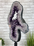 Super Quality Amethyst Portal, Rotating Stand, 171 lbs & 73" Tall #5604-0133 - Brazil GemsBrazil GemsSuper Quality Amethyst Portal, Rotating Stand, 171 lbs & 73" Tall #5604-0133Portals on Rotating Bases5604-0133