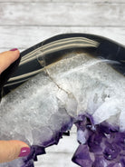 Super Quality Amethyst Portal, Rotating Stand, 185 lbs & 71" tall #5604-0130 - Brazil GemsBrazil GemsSuper Quality Amethyst Portal, Rotating Stand, 185 lbs & 71" tall #5604-0130Portals on Rotating Bases5604-0130