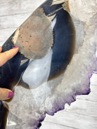 Super Quality Amethyst Portal, Rotating Stand, 185 lbs & 71" tall #5604-0130 - Brazil GemsBrazil GemsSuper Quality Amethyst Portal, Rotating Stand, 185 lbs & 71" tall #5604-0130Portals on Rotating Bases5604-0130