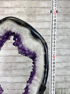 Super Quality Amethyst Portal, Rotating Stand, 185 lbs & 71" tall #5604-0130 - Brazil GemsBrazil GemsSuper Quality Amethyst Portal, Rotating Stand, 185 lbs & 71" tall #5604-0130Portals on Rotating Bases5604-0130