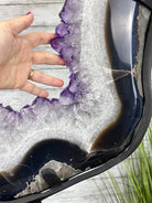 Super Quality Amethyst Portal, Rotating Stand, 185 lbs & 71" tall #5604-0130 - Brazil GemsBrazil GemsSuper Quality Amethyst Portal, Rotating Stand, 185 lbs & 71" tall #5604-0130Portals on Rotating Bases5604-0130