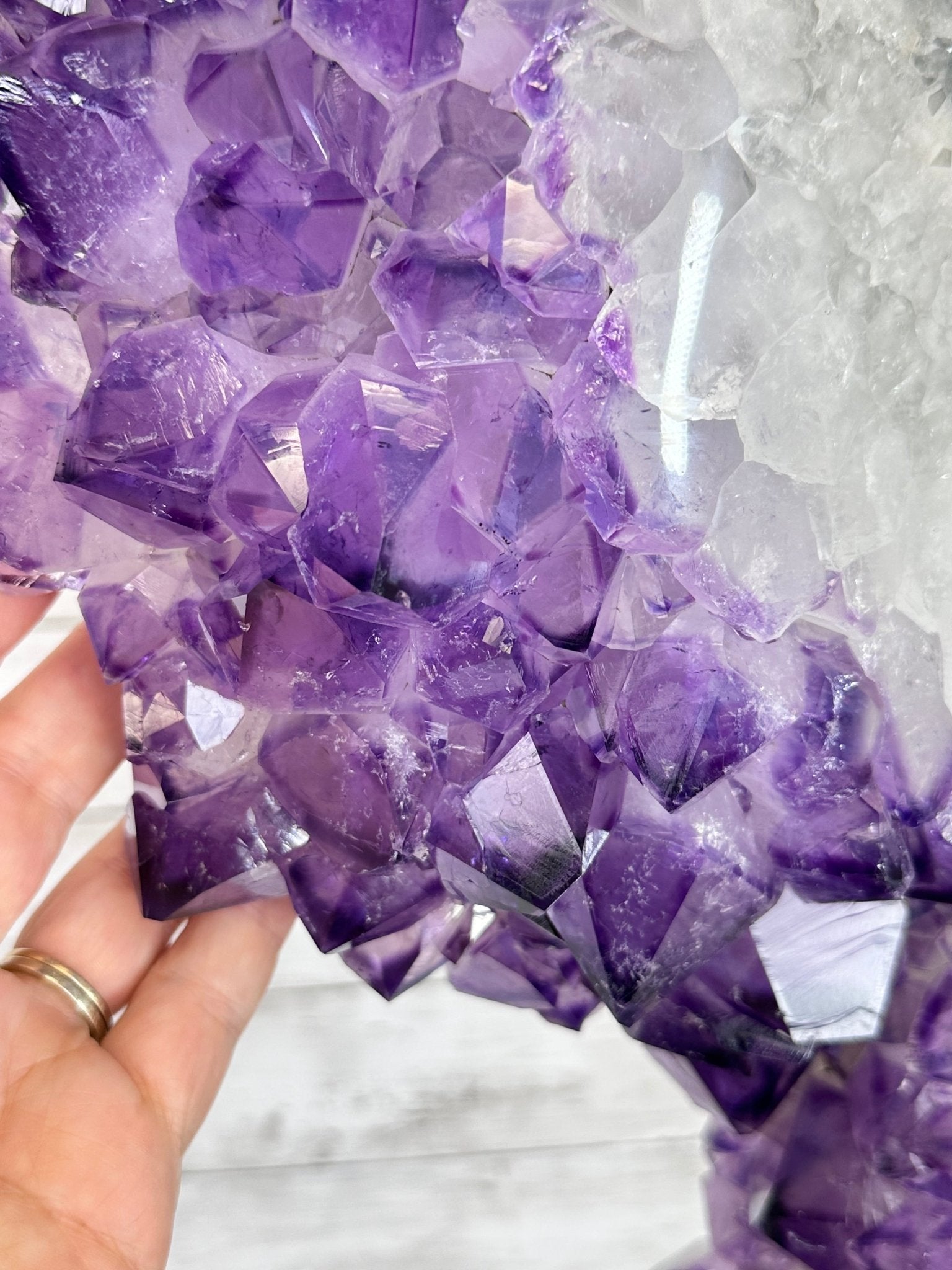 Super Quality Amethyst Portal, Rotating Stand, 185 lbs & 71" tall #5604-0130 - Brazil GemsBrazil GemsSuper Quality Amethyst Portal, Rotating Stand, 185 lbs & 71" tall #5604-0130Portals on Rotating Bases5604-0130