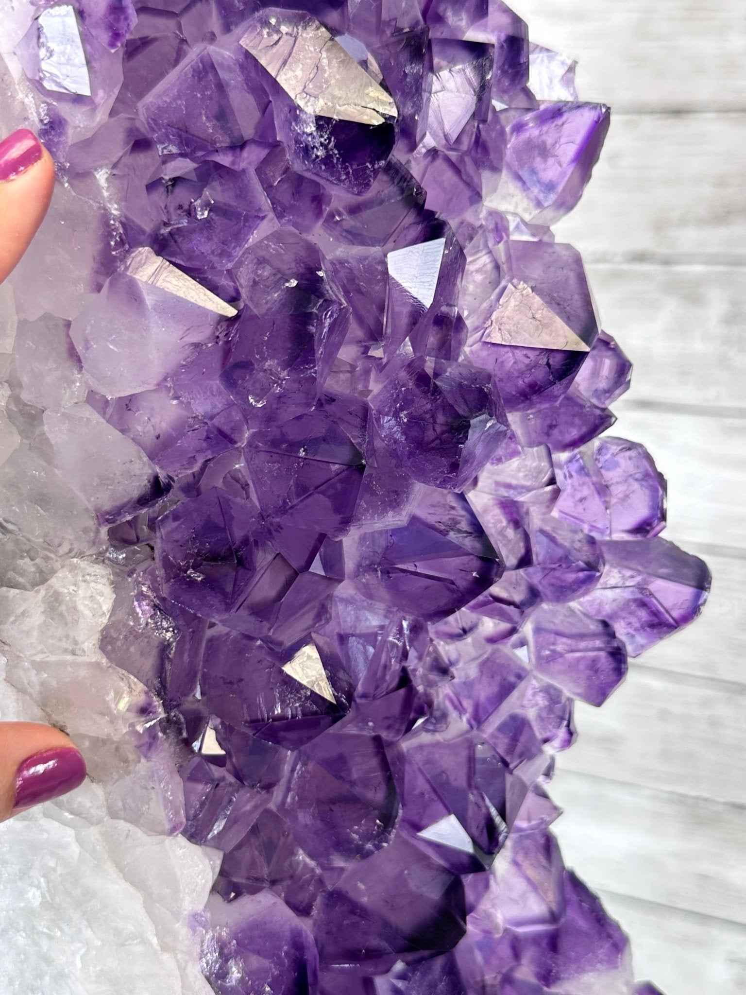 Super Quality Amethyst Portal, Rotating Stand, 185 lbs & 71" tall #5604-0130 - Brazil GemsBrazil GemsSuper Quality Amethyst Portal, Rotating Stand, 185 lbs & 71" tall #5604-0130Portals on Rotating Bases5604-0130
