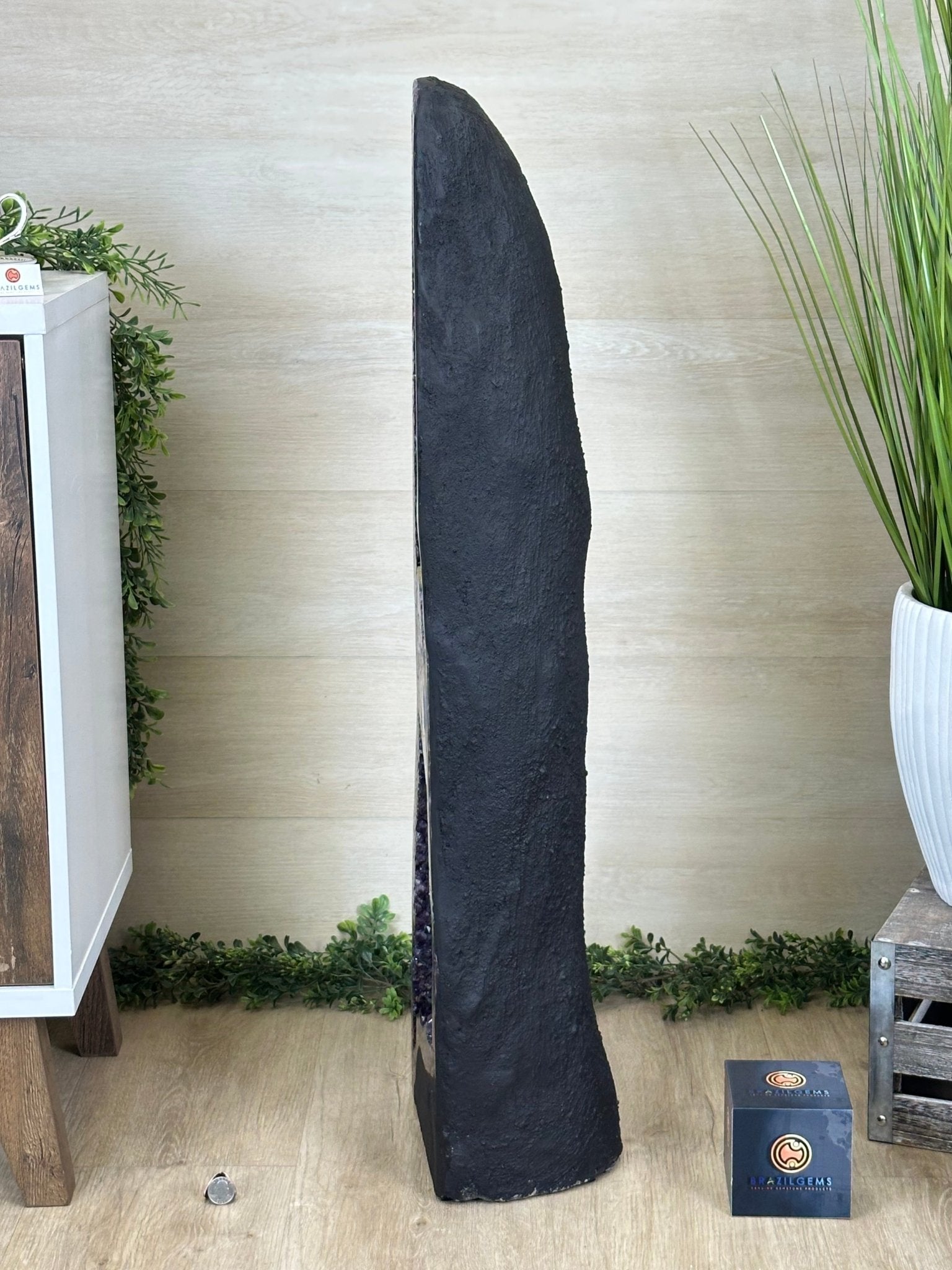 Super Quality Brazilian Amethyst Cathedral, 101.4 lbs & 3 Feet 2 Inches Tall #5601 - 1487 - Brazil GemsBrazil GemsSuper Quality Brazilian Amethyst Cathedral, 101.4 lbs & 3 Feet 2 Inches Tall #5601 - 1487Cathedrals5601 - 1487