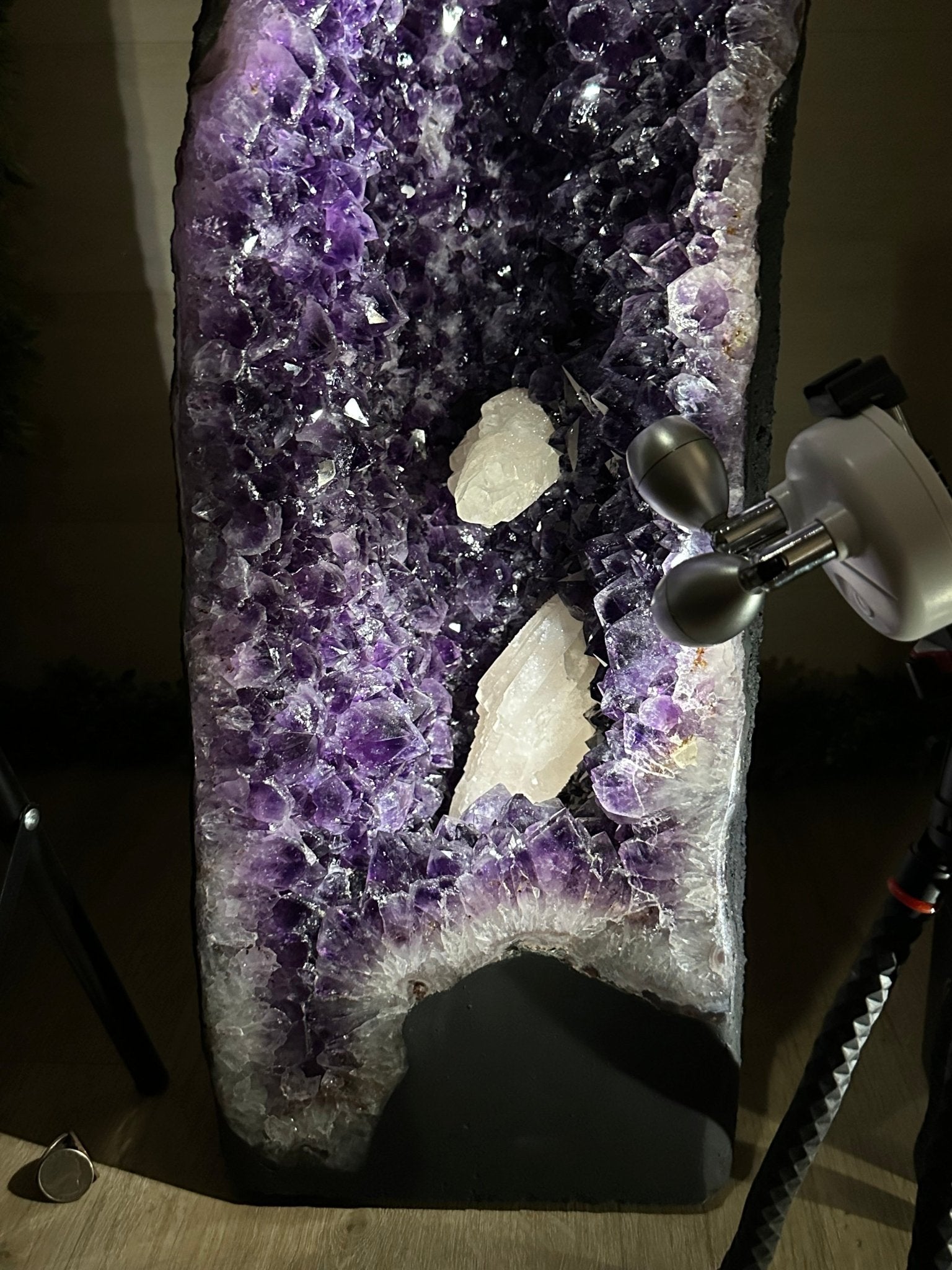 Super Quality Brazilian Amethyst Cathedral, 145.5 lbs & 4 Feet 2.8 Inches Tall #5601 - 1480 - Brazil GemsBrazil GemsSuper Quality Brazilian Amethyst Cathedral, 145.5 lbs & 4 Feet 2.8 Inches Tall #5601 - 1480Cathedrals5601 - 1480