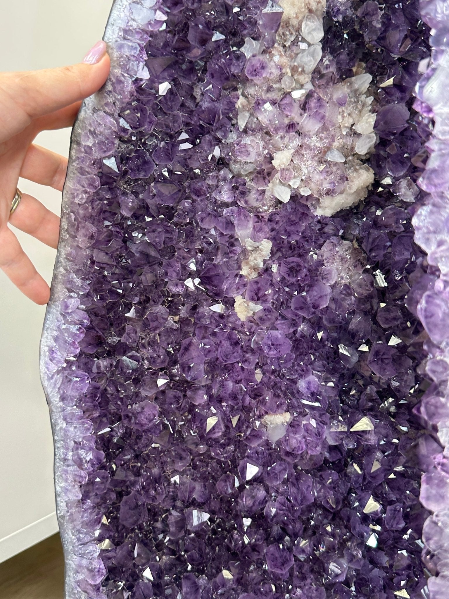 Super Quality Brazilian Amethyst Cathedral, 154.4 lbs & 3 Feet 8.5 Inches Tall #5601 - 1481 - Brazil GemsBrazil GemsSuper Quality Brazilian Amethyst Cathedral, 154.4 lbs & 3 Feet 8.5 Inches Tall #5601 - 1481Cathedrals5601 - 1481