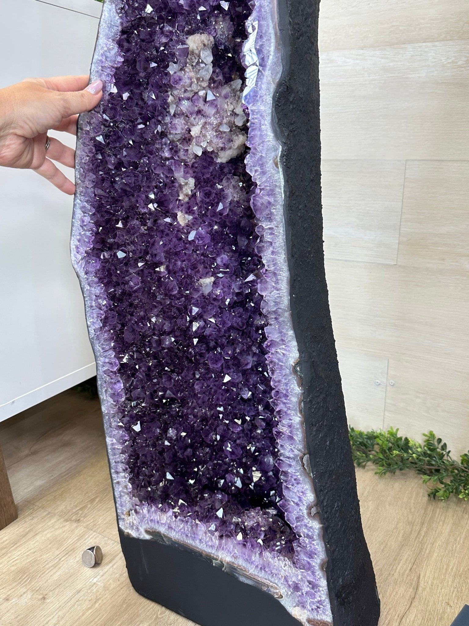 Super Quality Brazilian Amethyst Cathedral, 154.4 lbs & 3 Feet 8.5 Inches Tall #5601 - 1481 - Brazil GemsBrazil GemsSuper Quality Brazilian Amethyst Cathedral, 154.4 lbs & 3 Feet 8.5 Inches Tall #5601 - 1481Cathedrals5601 - 1481