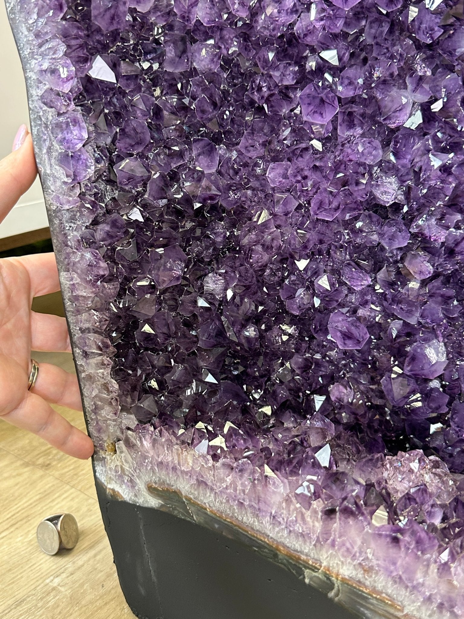 Super Quality Brazilian Amethyst Cathedral, 154.4 lbs & 3 Feet 8.5 Inches Tall #5601 - 1481 - Brazil GemsBrazil GemsSuper Quality Brazilian Amethyst Cathedral, 154.4 lbs & 3 Feet 8.5 Inches Tall #5601 - 1481Cathedrals5601 - 1481