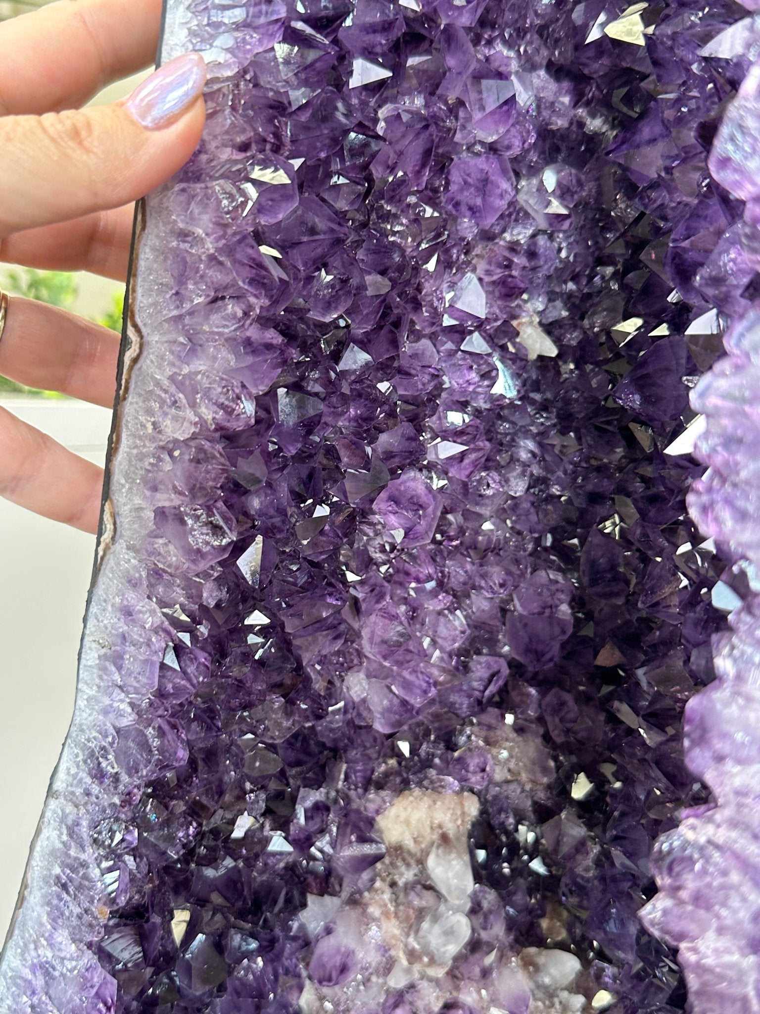 Super Quality Brazilian Amethyst Cathedral, 154.4 lbs & 3 Feet 8.5 Inches Tall #5601 - 1481 - Brazil GemsBrazil GemsSuper Quality Brazilian Amethyst Cathedral, 154.4 lbs & 3 Feet 8.5 Inches Tall #5601 - 1481Cathedrals5601 - 1481